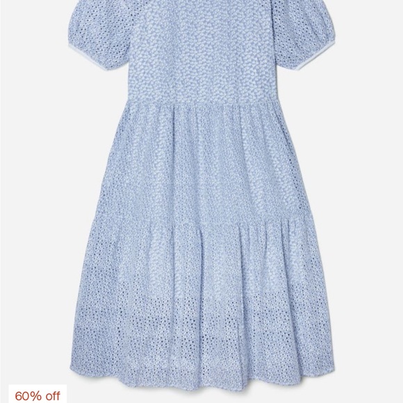 Everlane, The Tiered Eyelet Dress, Medium, NWOT - Picture 7 of 9